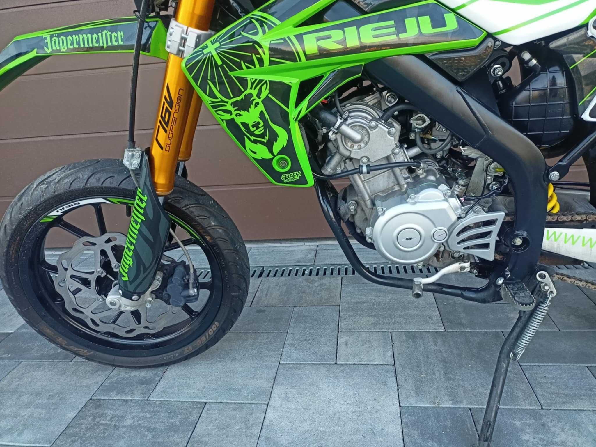 Rieju Marathon MRT 125 z 2018 roku(silnik Yamaha wr)
