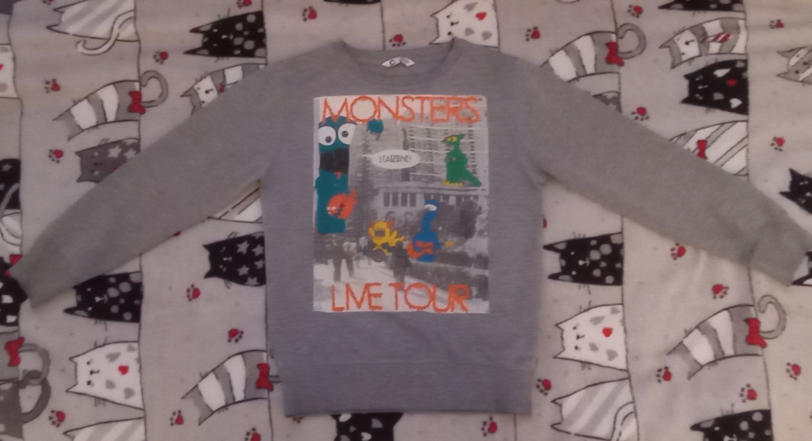 Bluza Monsters r. 122-128