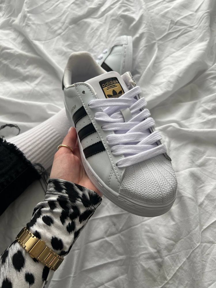 Кросівки Adidas Superstar White Black