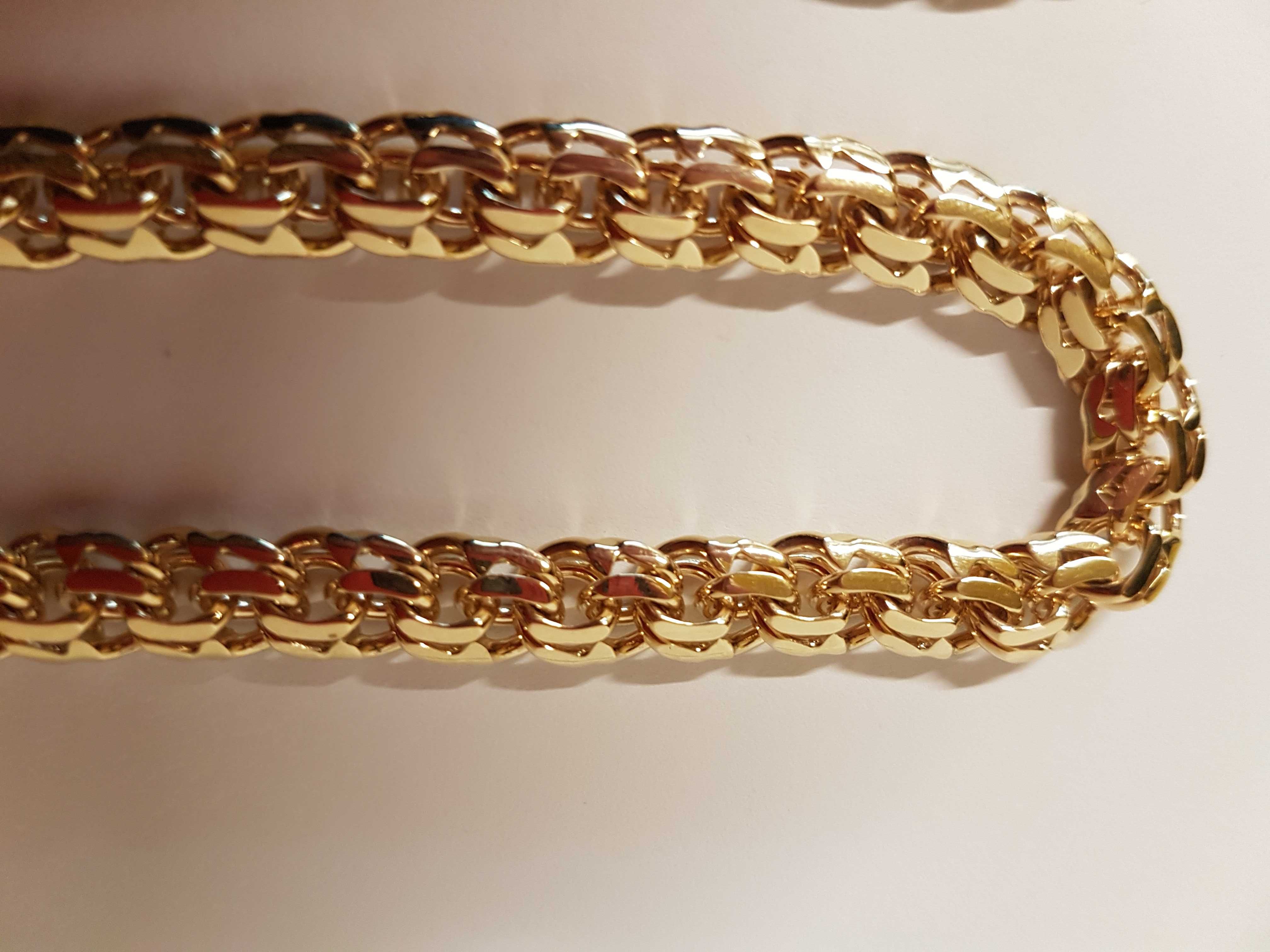 Łańcuch Garibaldi  Złoty podwójna szuflada
