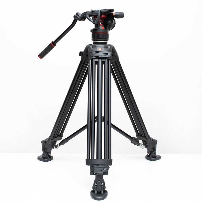 Штатив Manfrotto 546B / GB з головою Nitrotech N8