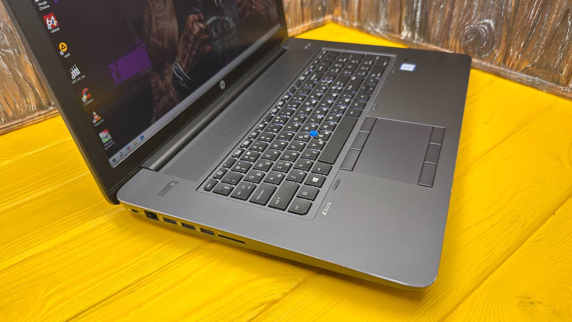 Ноутбук Для Дизайнера Hp Zbook17 G3/17.3"IPS/Quadro M1000 2GB/ГАРАНТІЯ