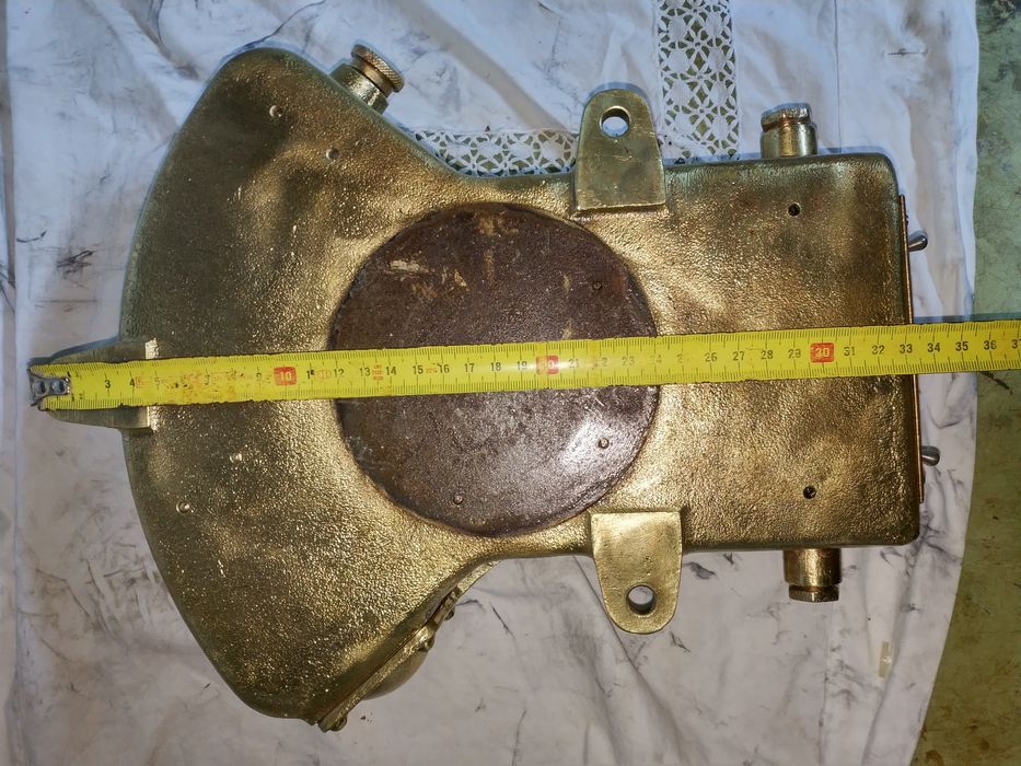 Indicador Leme Navio Bacalhoeiro Bronze