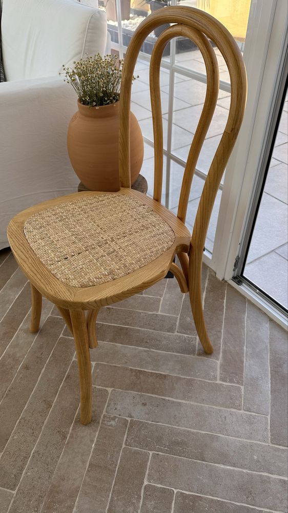 6 cadeiras de madeira estilo Thonet - NOVAS