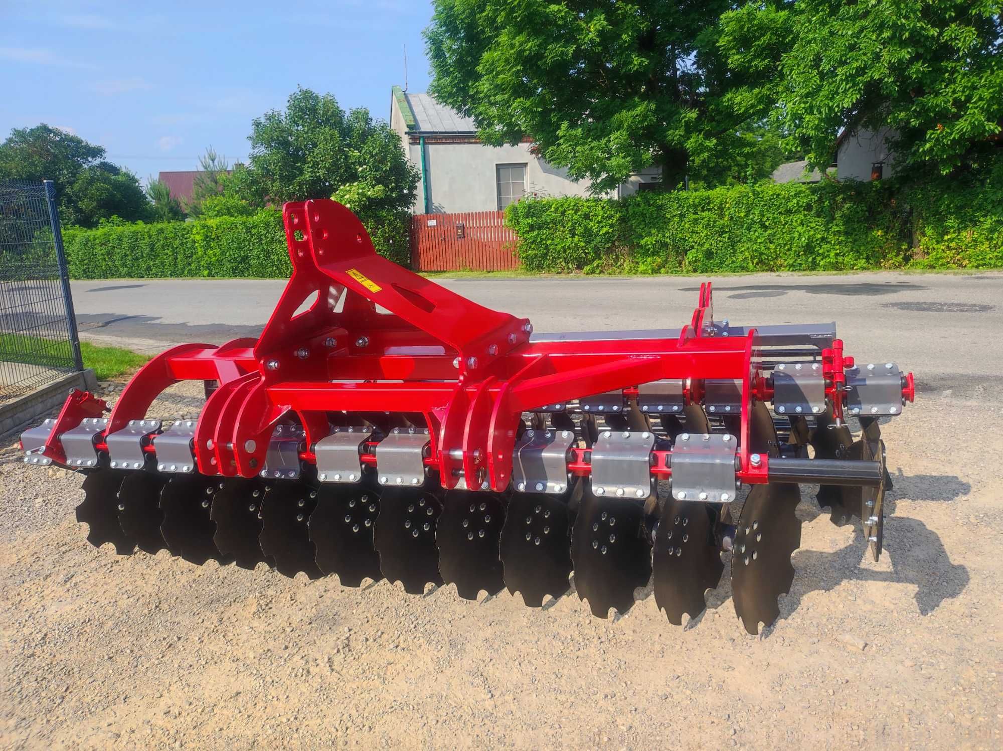 brona kompaktowa ciężka TIGER STRUMYK talerze fi 560 odstęp 95cm !