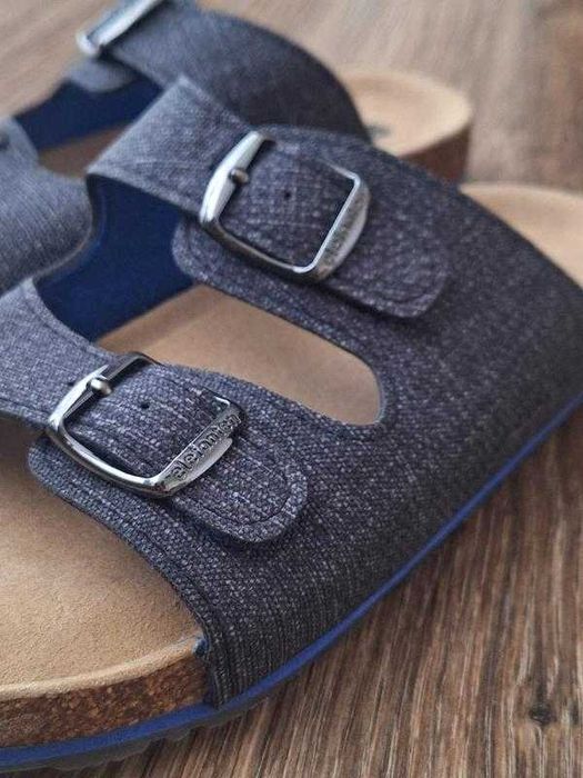 Ортопедичні шльопанці шльопки на корковій підошві від elephanten