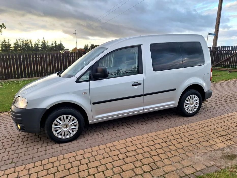 Volkswagen Caddy VW Caddy 2008 Klimatyzacja 5 Osobowy Benzyna MPI + GAZ Lpg