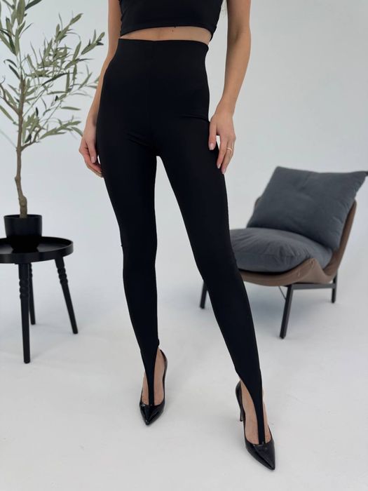 Жіночі лосини зі штрипками на палець