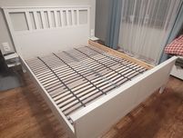 Rama łóżka Hemnes Ikea