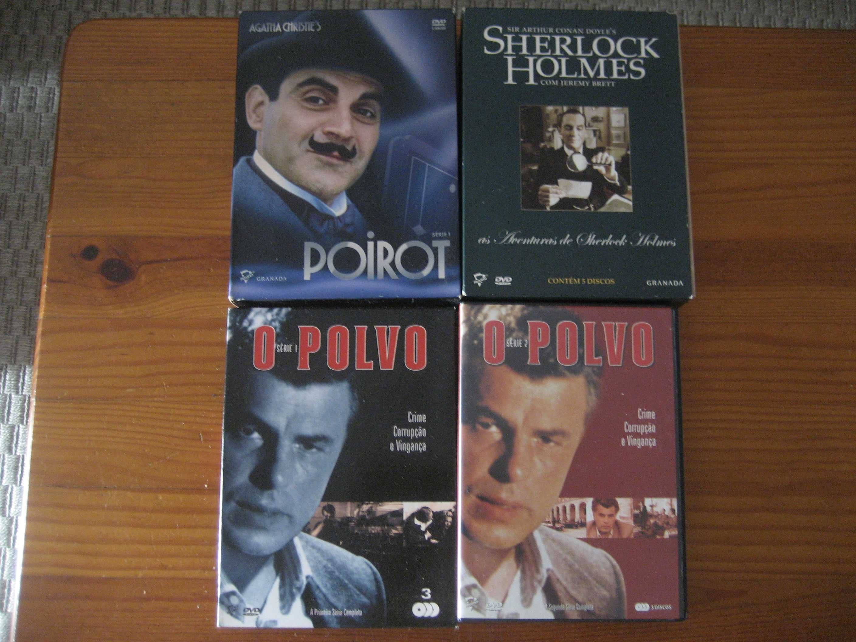 Ficheiros Secretos, Star Wars, Poirot, Sherlock Holmes, O Polvo, etc.