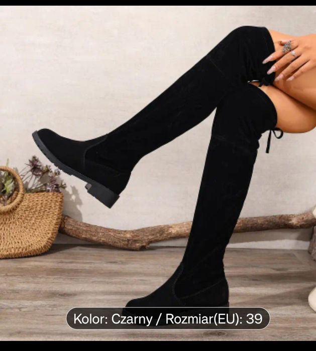 Kozaki damskie za kolano