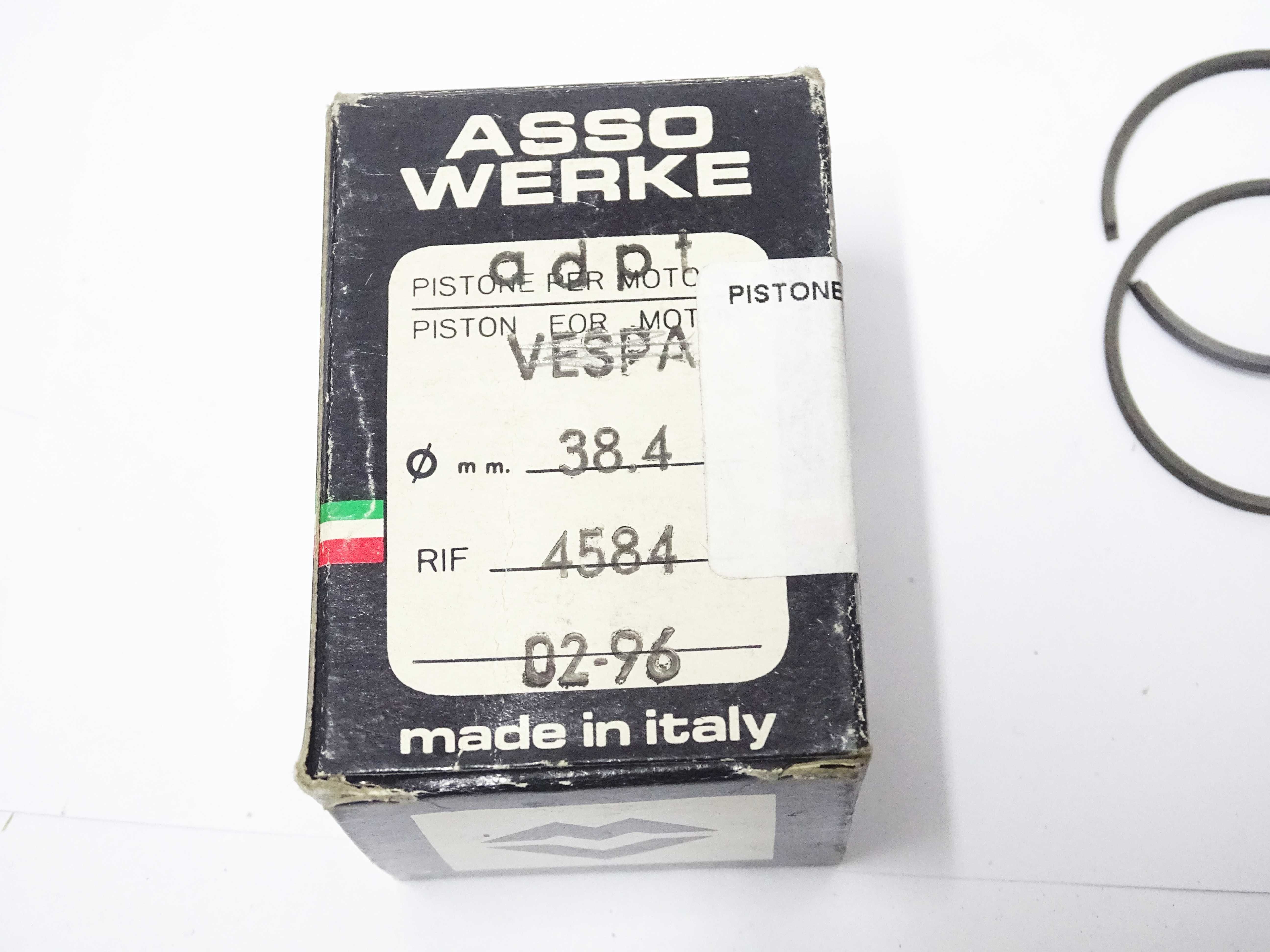 Tłok Asso Polini 38,4 12mm Piaggio Vespa 50