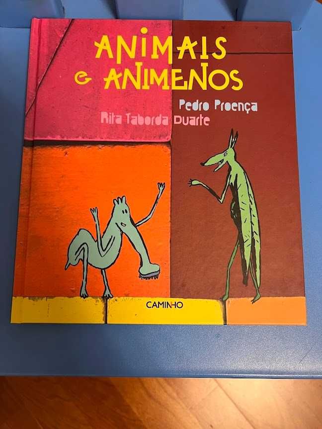 Livro Animais e Animenos