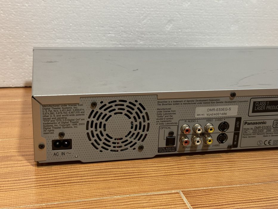 Leitor Gravador DVDs Panasonic