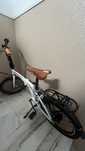 Bicicleta Dobrável Branca