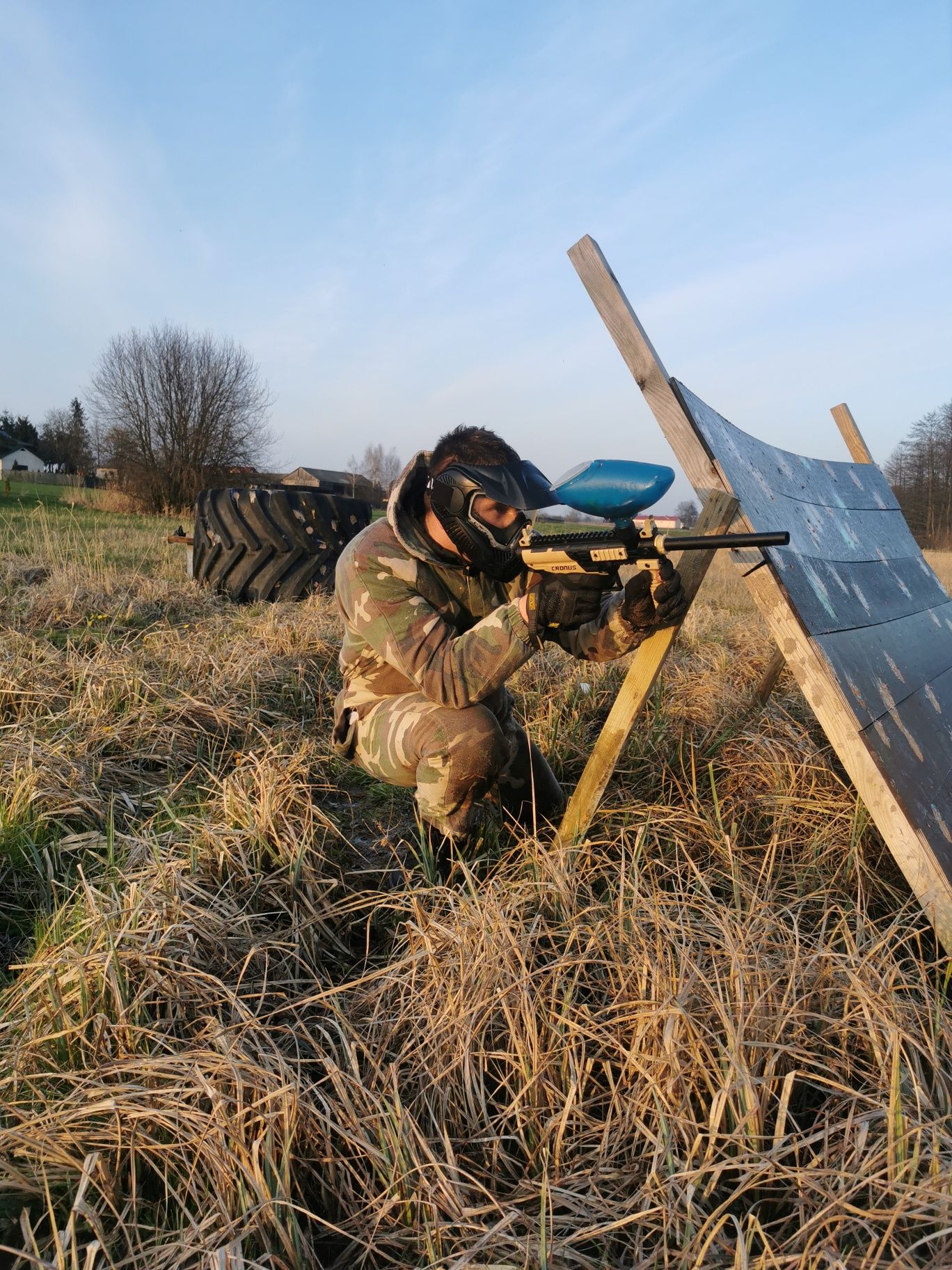 Paintball OCALONY , pole do gry w paintball