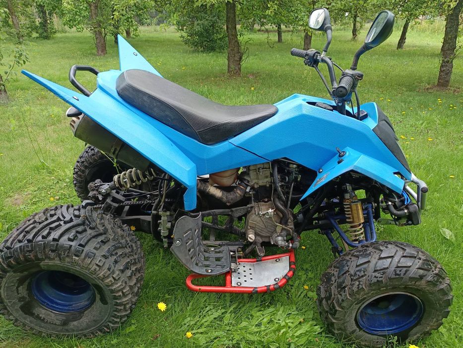Quad 250 zarejestrowany