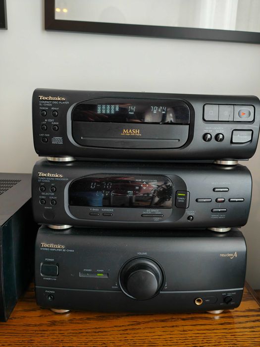 Wieża Technics CH-505 wraz z kolumnami