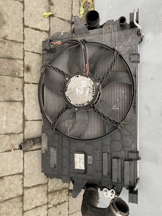 Дифузор вентилятор у зборі VW T5 GP 2010-2015 Фольксваген Т5 орігінал