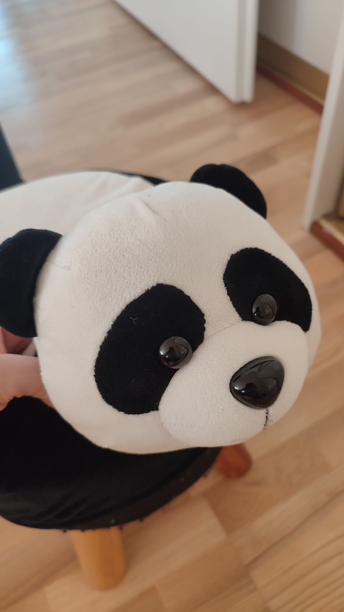 Pufa krzesełko taboret pufy dla dziecka panda