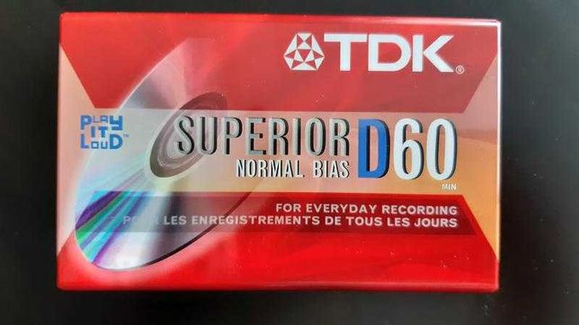 Касета TDK D 60 (Release year: 2003)