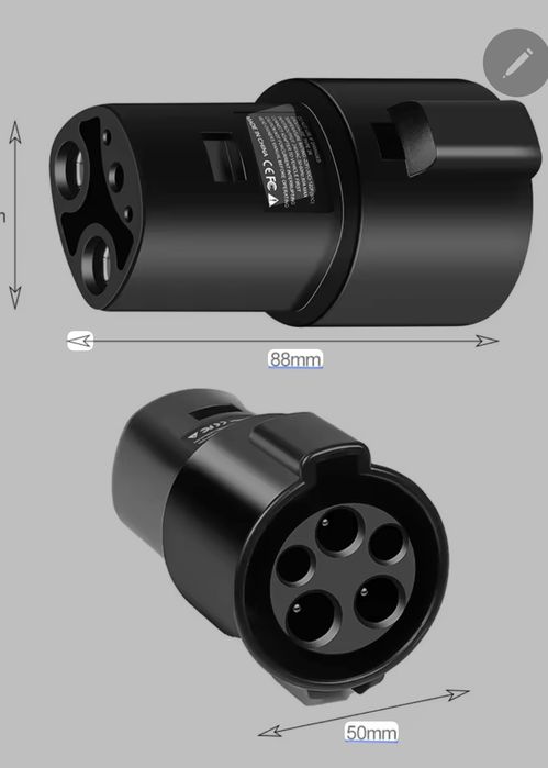 Перехідник Туре 1 NAСS Tesla 
електромобіля
NAСS (ТРС]для
електром