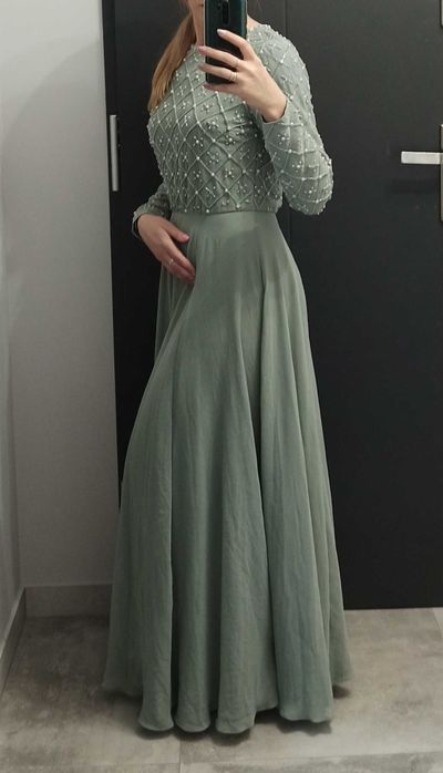 Suknia Asos maxi M,