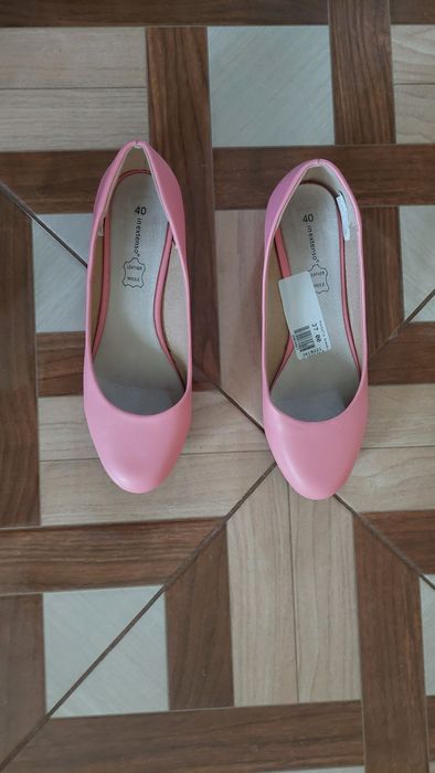 Buty różowe czułenka baleriny rozmiar 40
