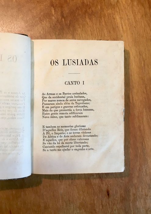 OS LUSÍADAS - ed. 1874 - Luíz de Camões - ed. Imprensa Portuguesa