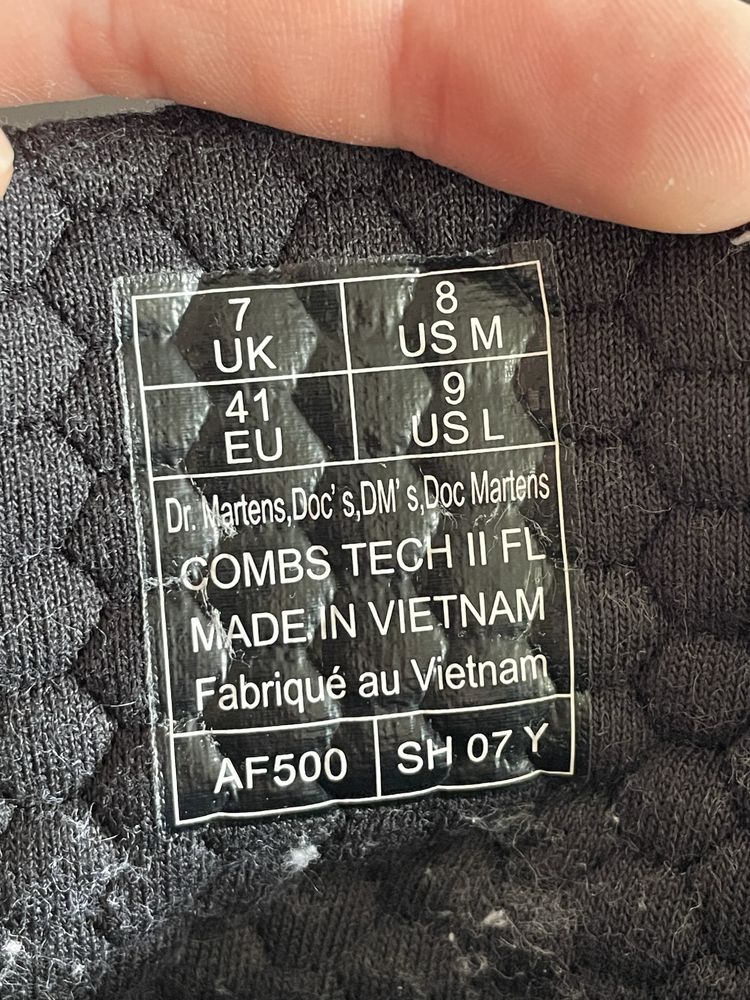 Dr Martens Combs Tech II FL