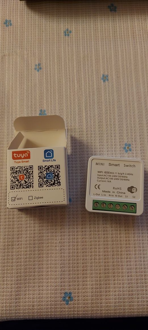 Tuya wifi włącznik przekaźnik dopuszkowy 16A