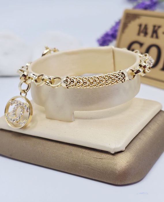 Złota bransoletka próba 585 14k