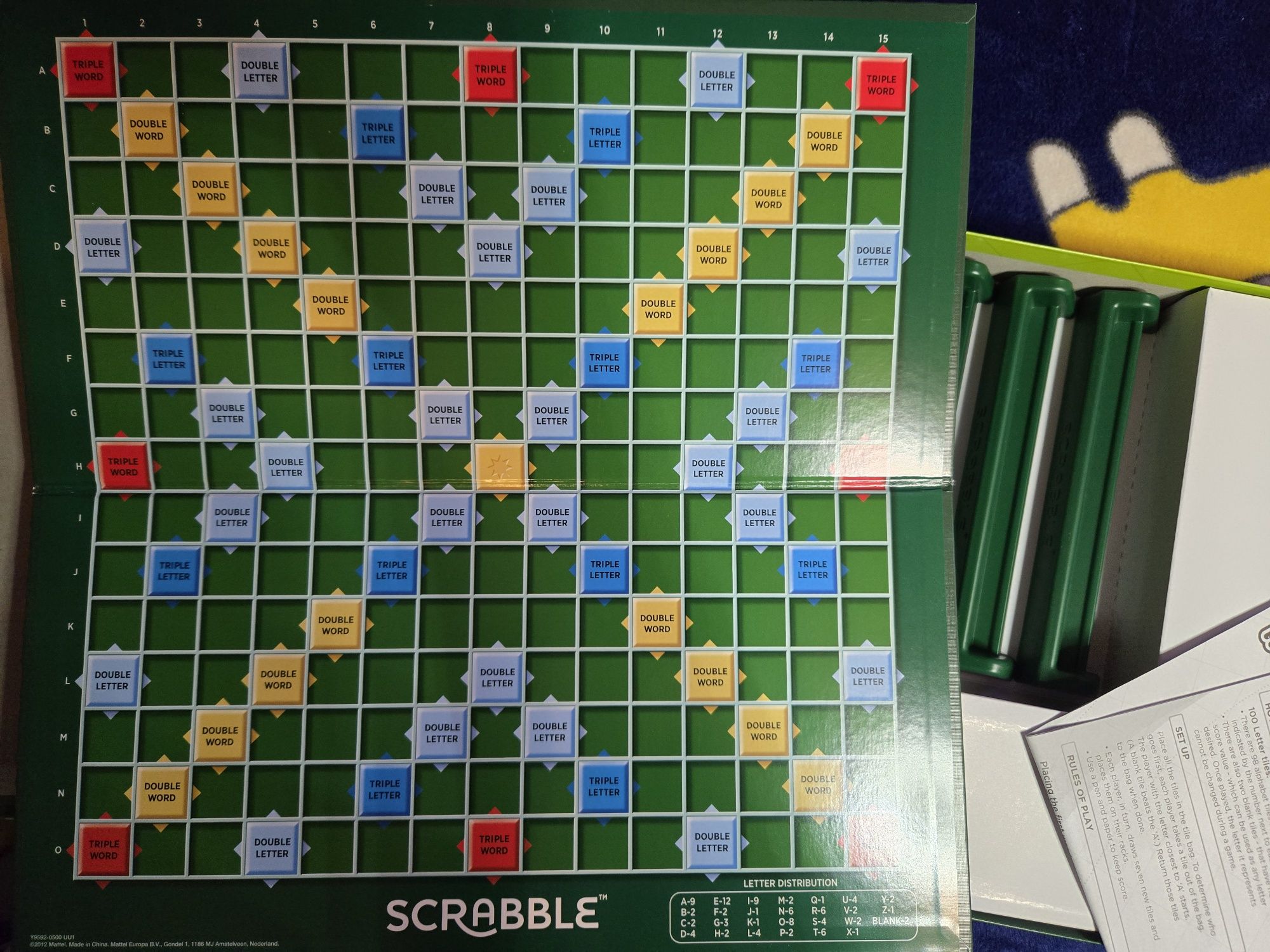 Гра Scrabble англійською мовою