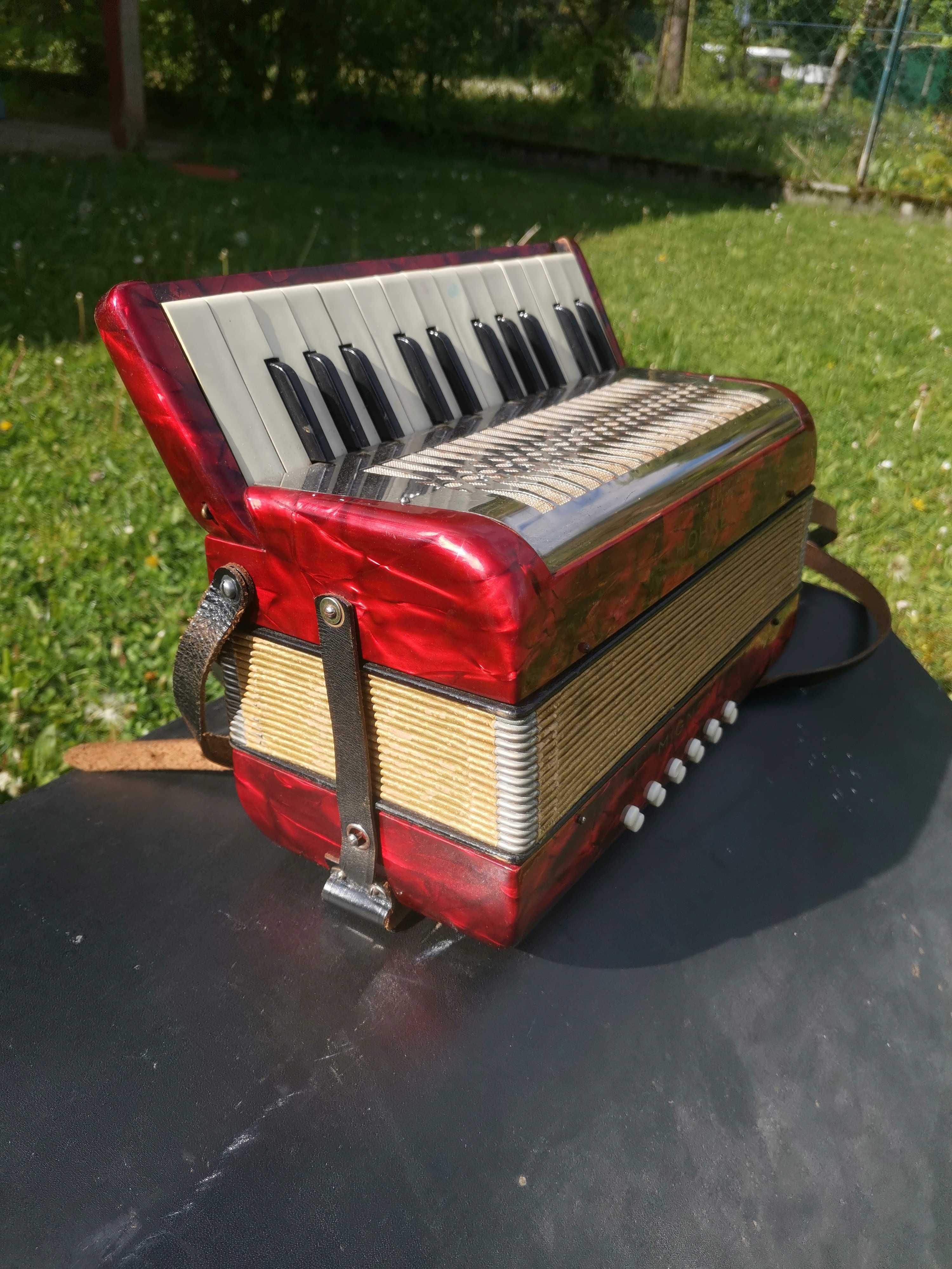 Akordeon hohner mingon II unikat miniatura