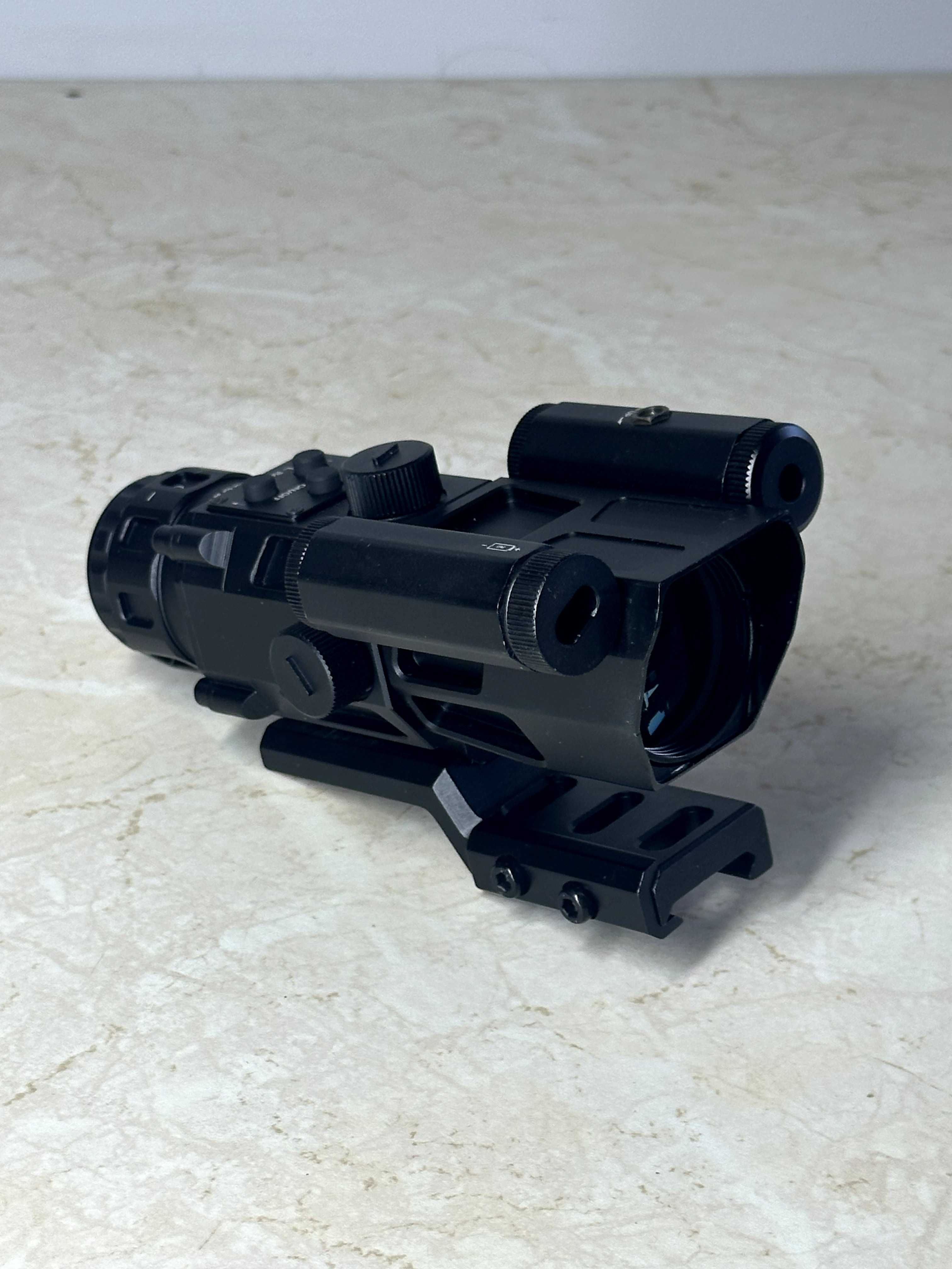 Прицел призматический коллиматор Gunhobby Fatal 4x32