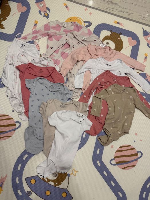 Ubrania dla dziewczynki roz. 86 - mega paka