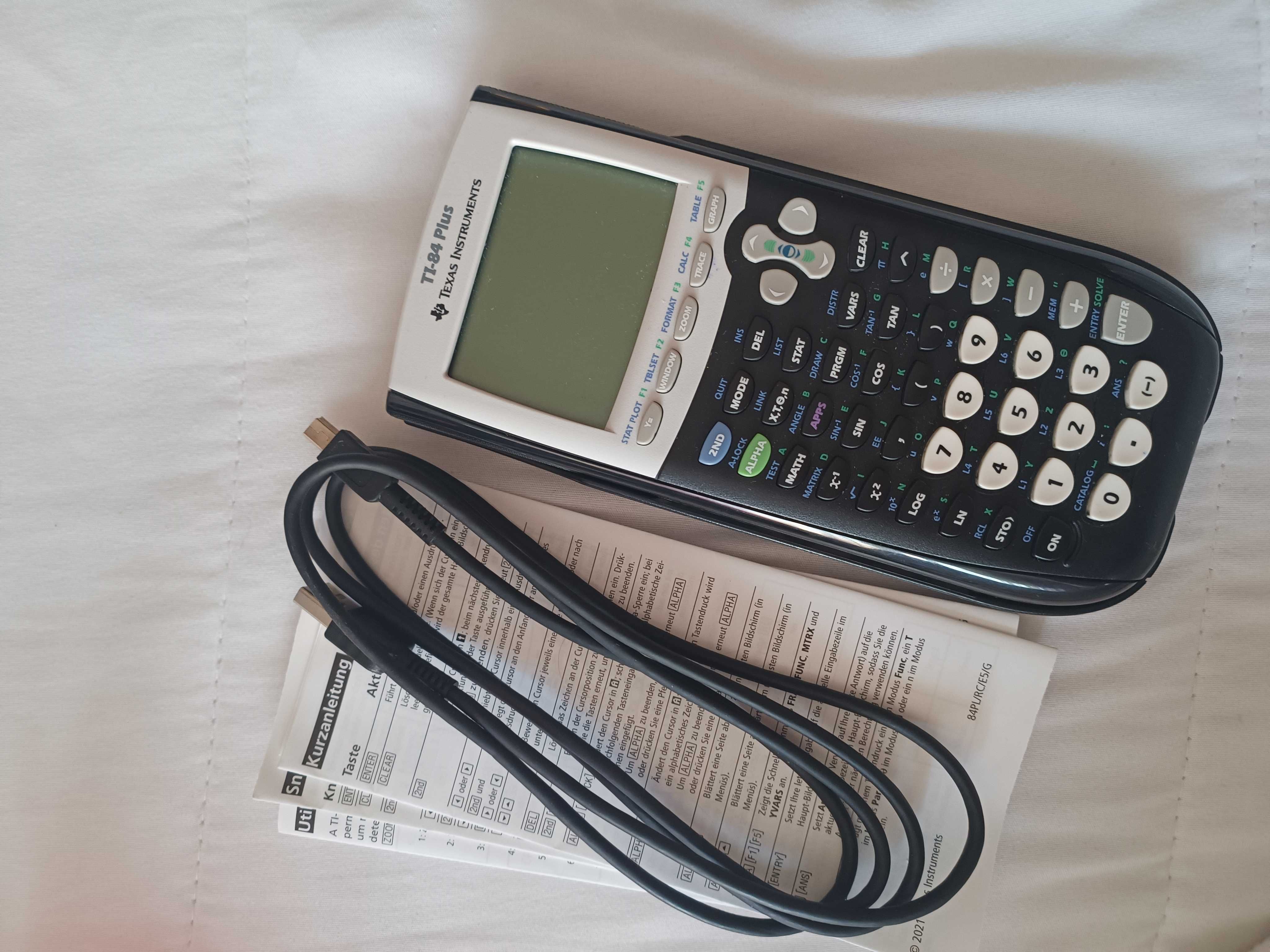 Calculadora gráfica 
Ti-84 plus Texas
