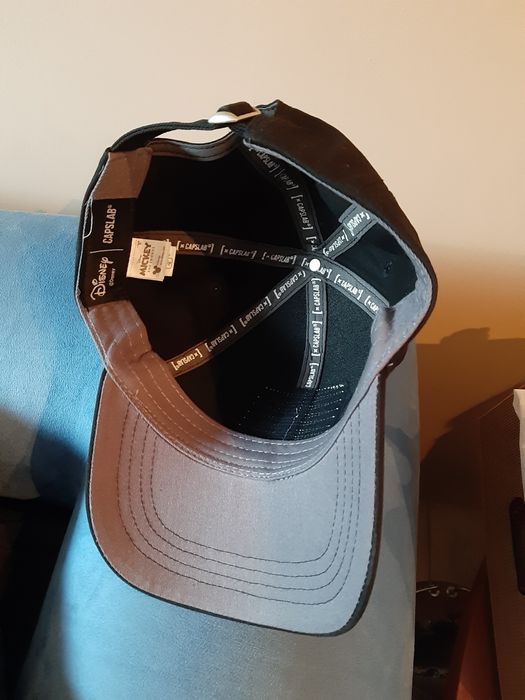 Czapka z daszkiem Mickey capslab unisex Disney miki myszka czarna tkma