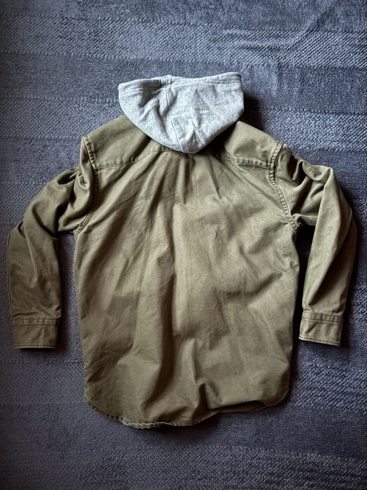 Kurtka jeansowa zielona khaki oversize Levi’s rozmiar S
