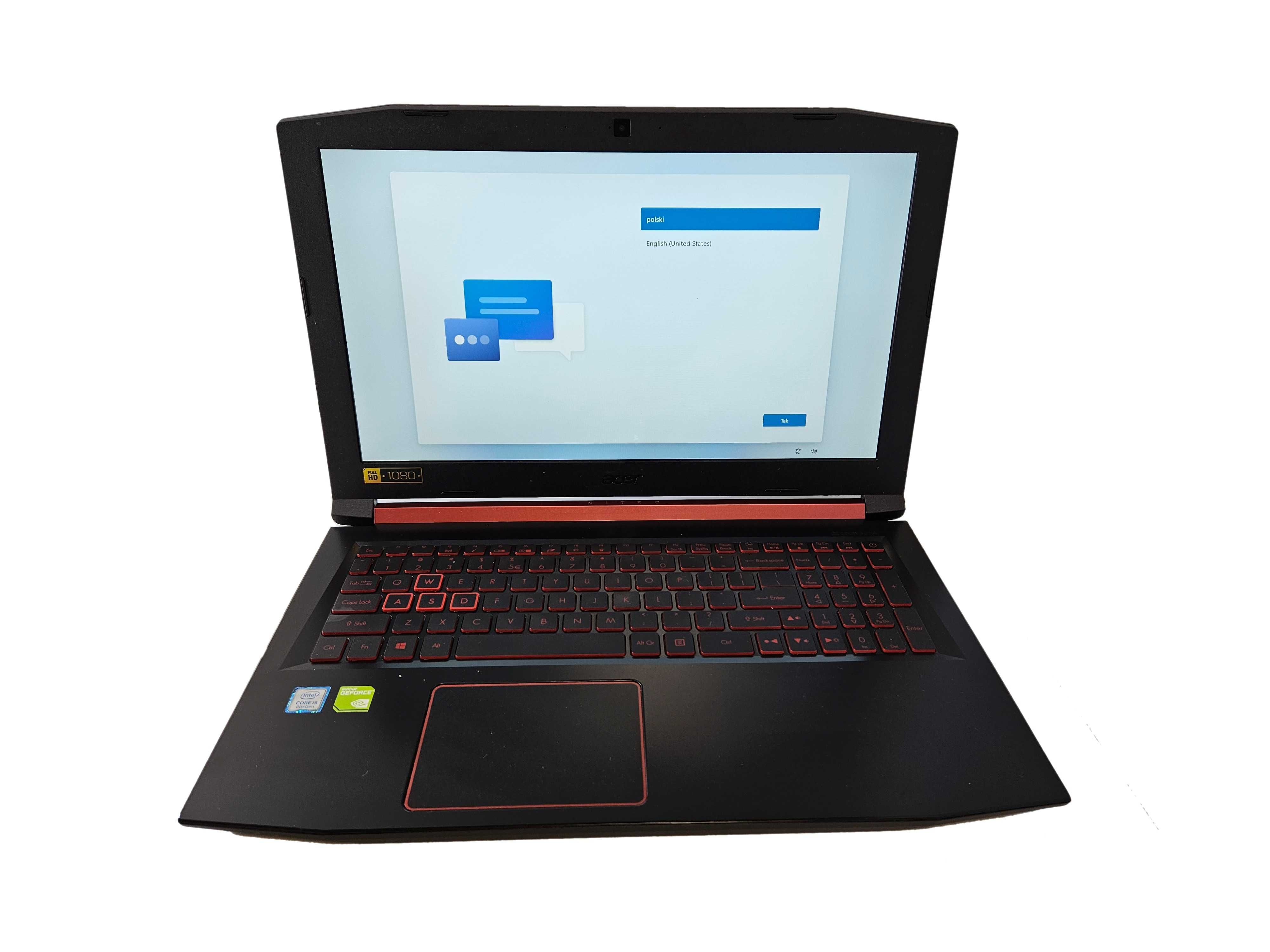 Laptop Acer Nitro 5 AN515-31-(52MR) 8GB/1000GB I5 8gen GeForce MX150