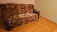 Komplet wypoczynkowy kanapa z funkcją spania + 2 fotele