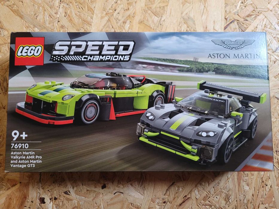 Lego Speed Champions 76910 Aston Martin Valkyrie AMR PRO i Vantage GT3