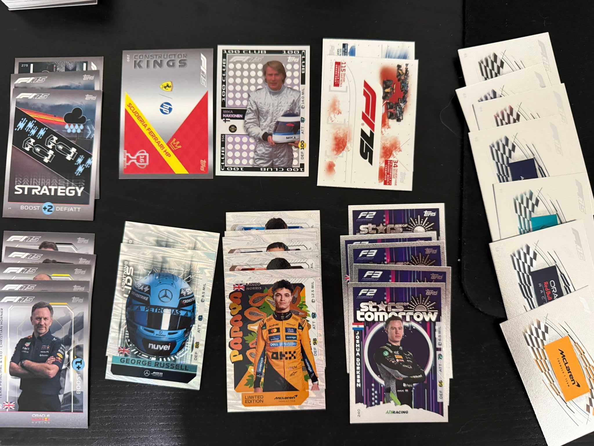 Cartas Topps F1 turbo attax 2025