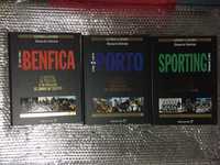 Livros Benfica, Sporting, Porto