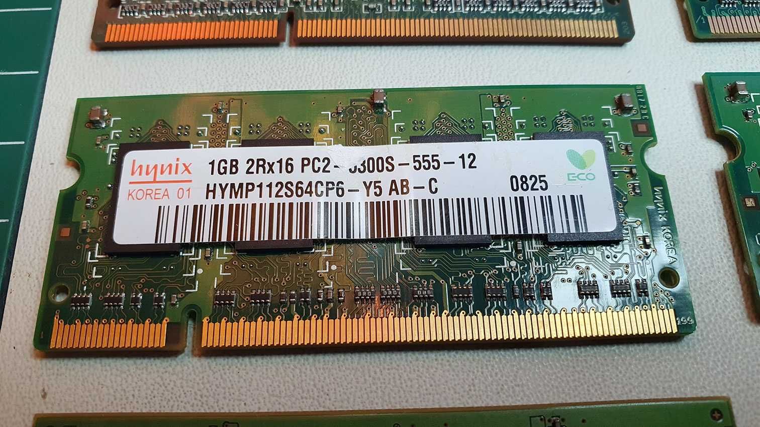 Memória DDR2 Hynix SODIMM 2Gb (2x1Gb) PC2-5300S-555-12