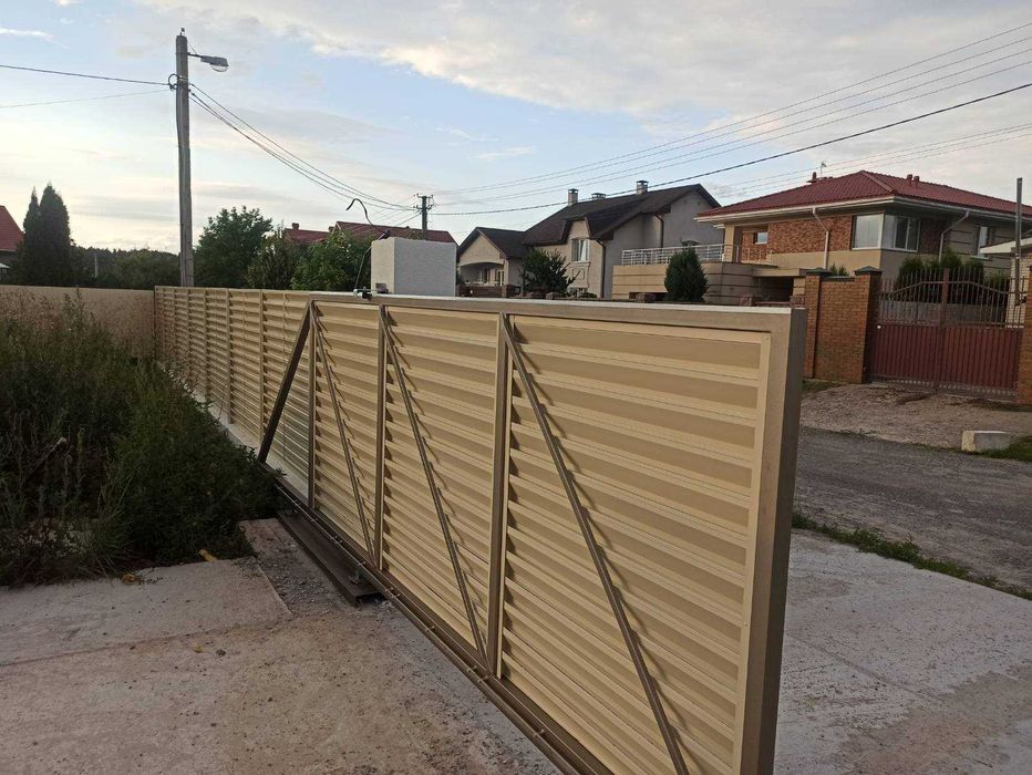 Автоматичні ворота виготовлення монтаж, автоматика