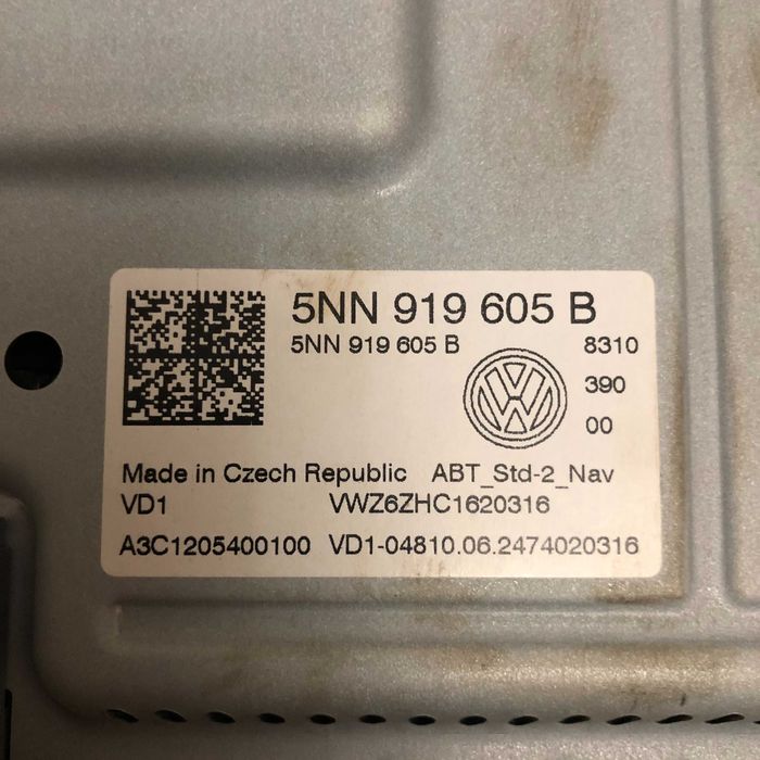 Дисплей VW/Skoda/Seat 5NN919605B (2024 р.) Discover Infotainment Б/В