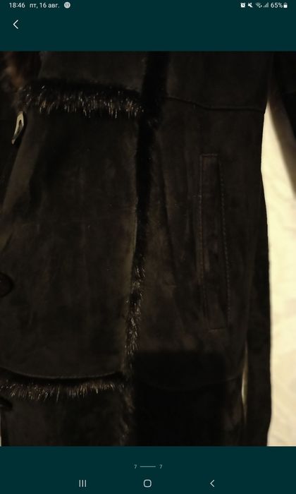 Дублёнка женская натуральная 48-50размер