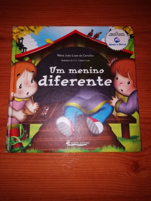 Livro "Um menino diferente"