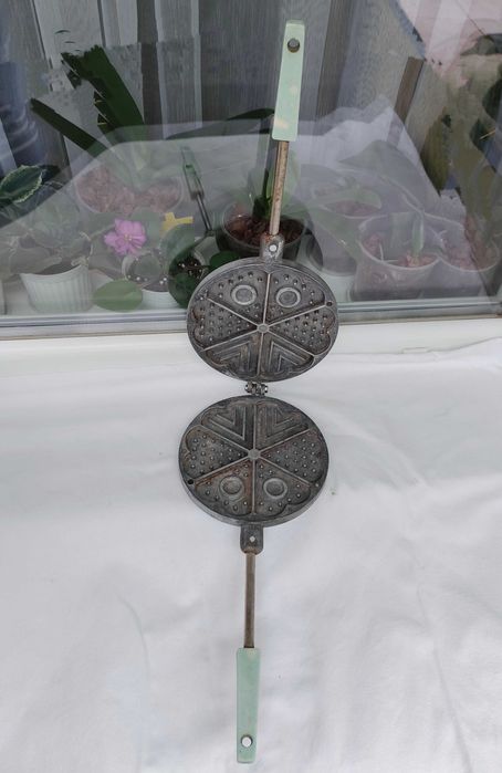 Вафельница орешница радянська форма для випічки печива ссср